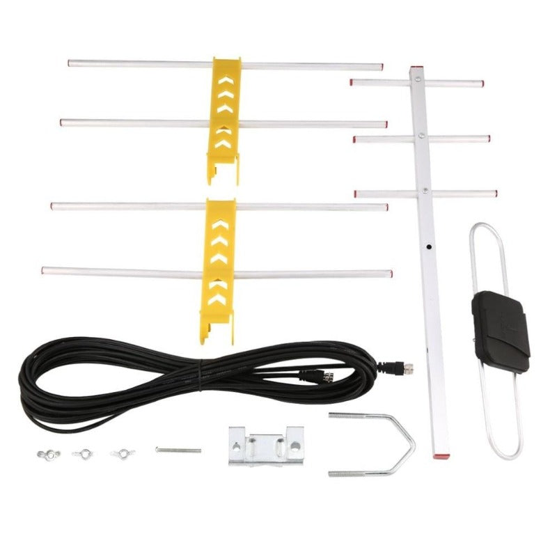 HD Digital TV Antenna For HDTV DVBT/DVBT2 470MHz-860MHz Outdoor TV Antenna Digital Amplified HDTV Antenna