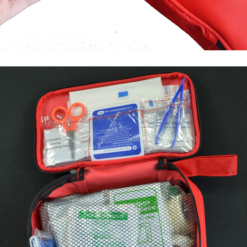 Portable First Aid Kit For Medicines Outdoor Camping Driving Medical Bag Survival Handbag Emergency Kits Travel Set Drug Pack