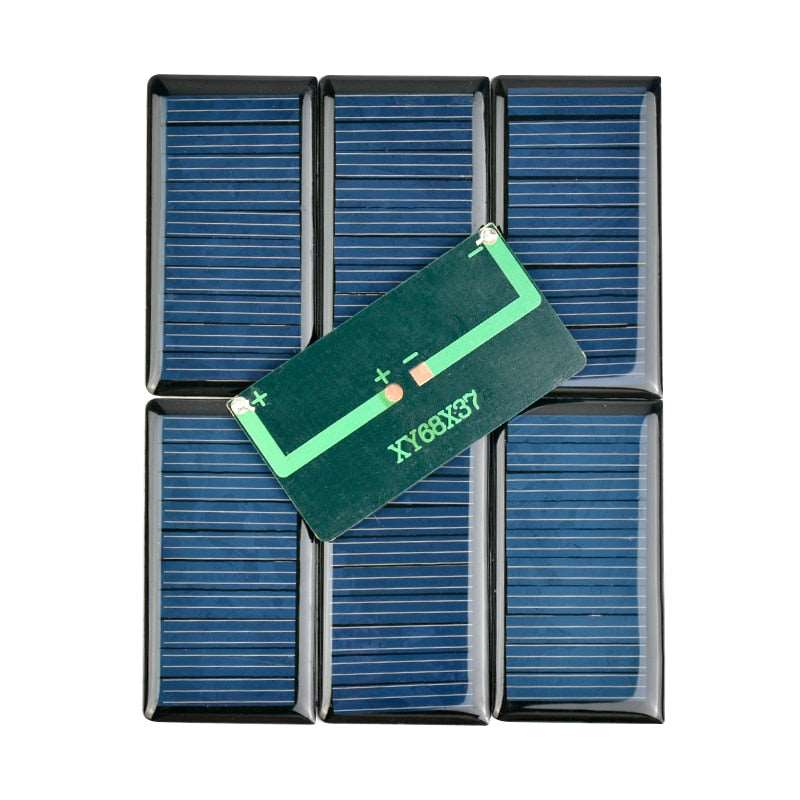 Solar Panel Polycrystalline 68*37MM Mini Sunpower Solar System DIY for Battery Cell Phone Charger