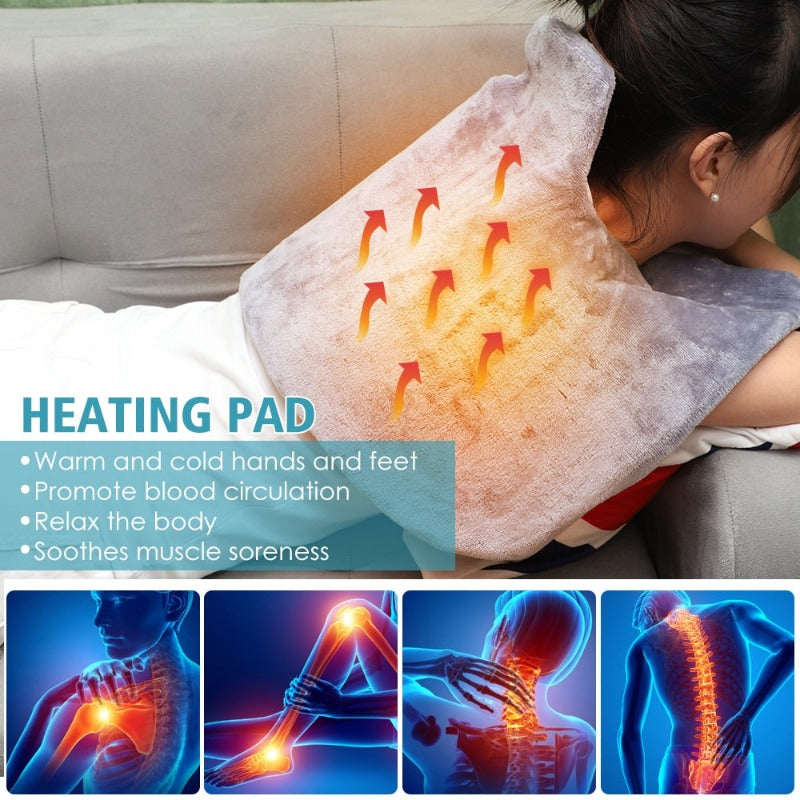 Warmer Electric Heating Pad Heated Mat Large Thermal Blanket Shoulder Neck Back Heating Shawl Wrap Pain Relief Temperature