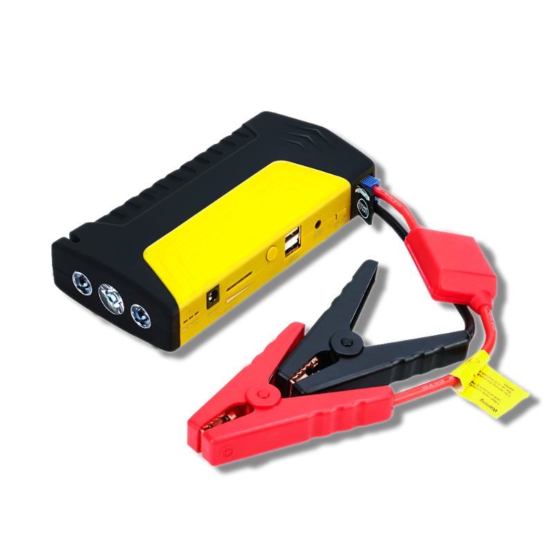  Jump Starter Multifunction Portable Power Bank 12V Car Battery Booster Emergency Starting Device Cables LED Flashlights  Extra 2% Off